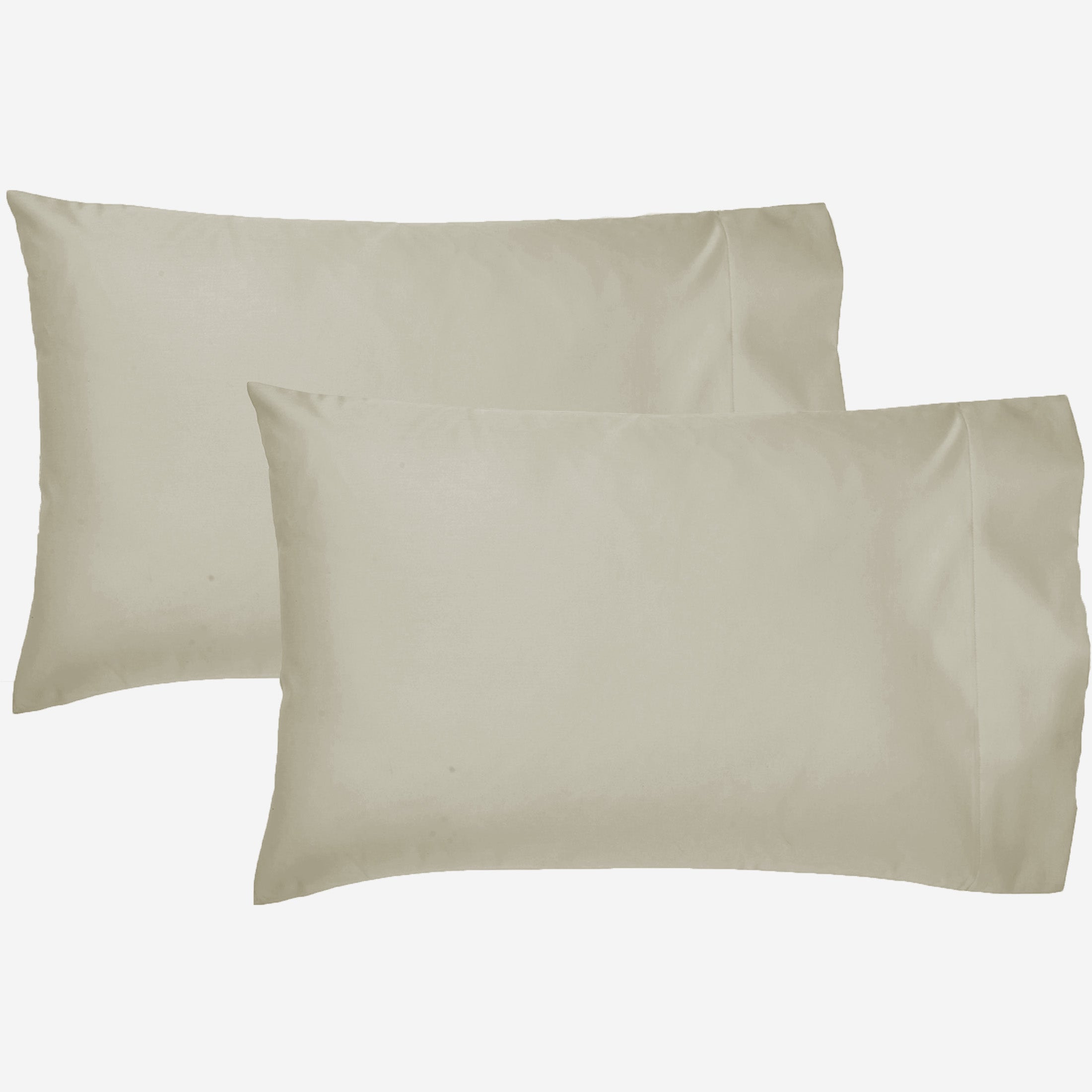 Pillowcase Pair - 100% Egyptian Cotton - Luxury Comfort - California Design Den