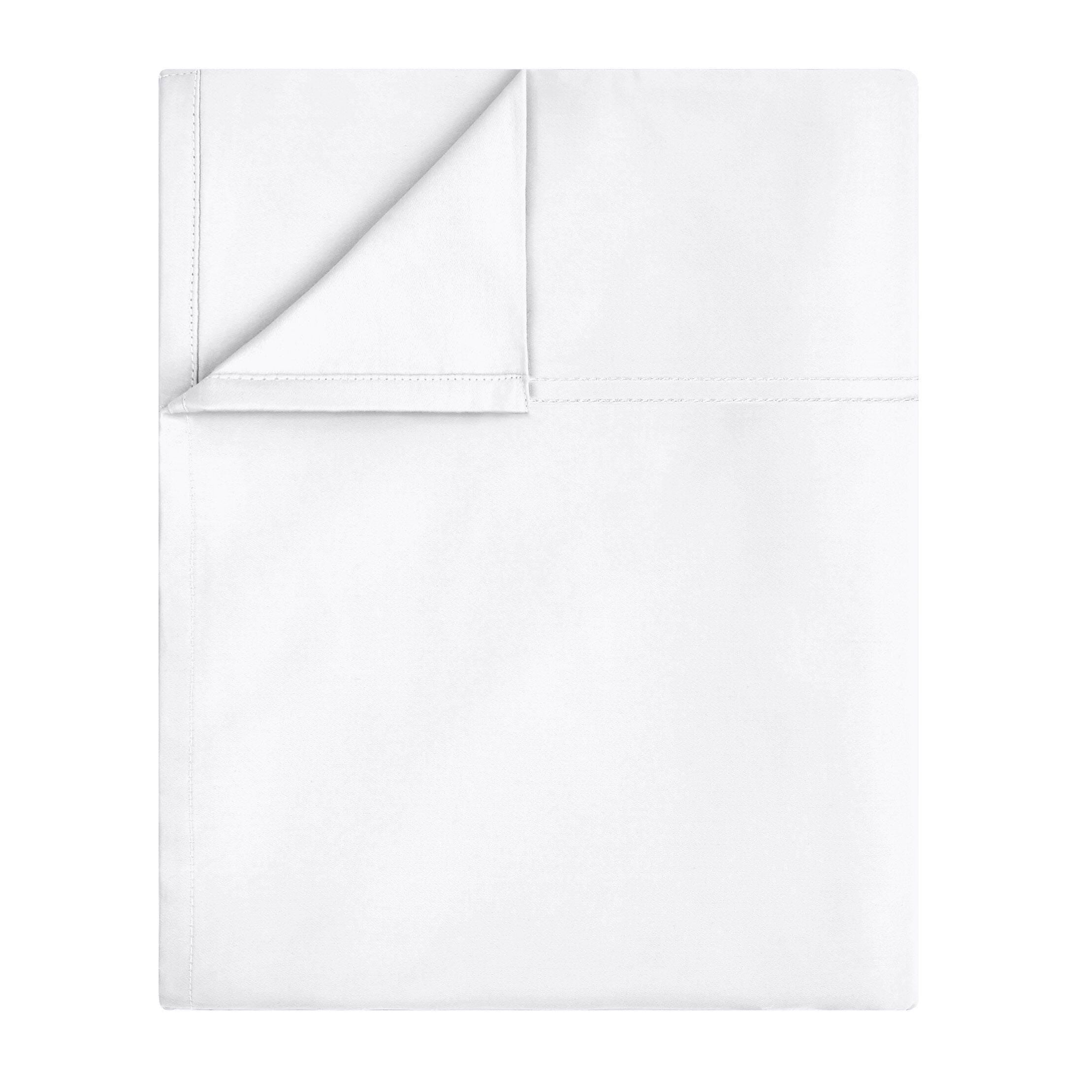 Flat Sheet Only - 600 Thread Count - Deluxe Comfort (Pack of 8) - California Design Den