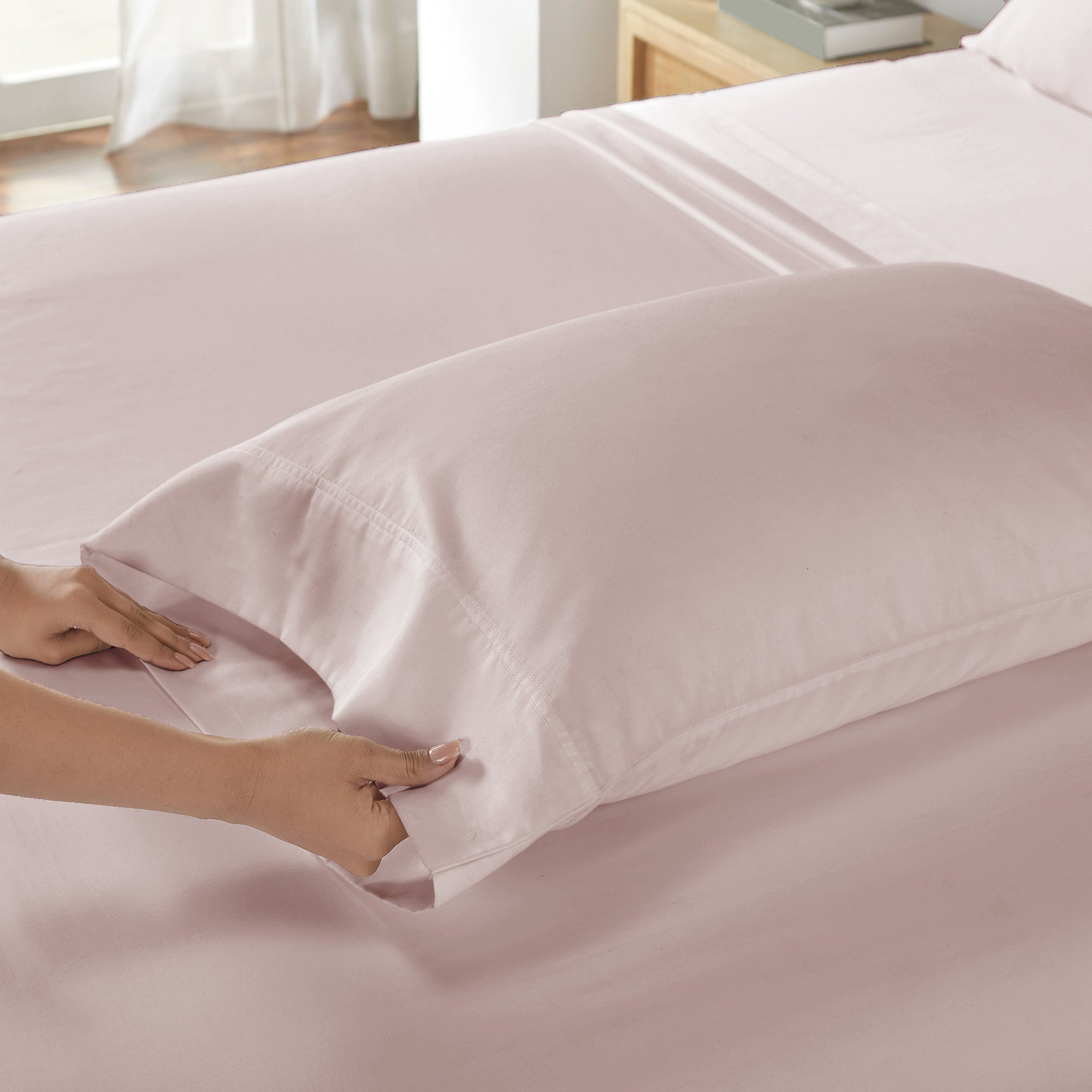 Pillowcase Pair - Classic Percale - Organic Cotton