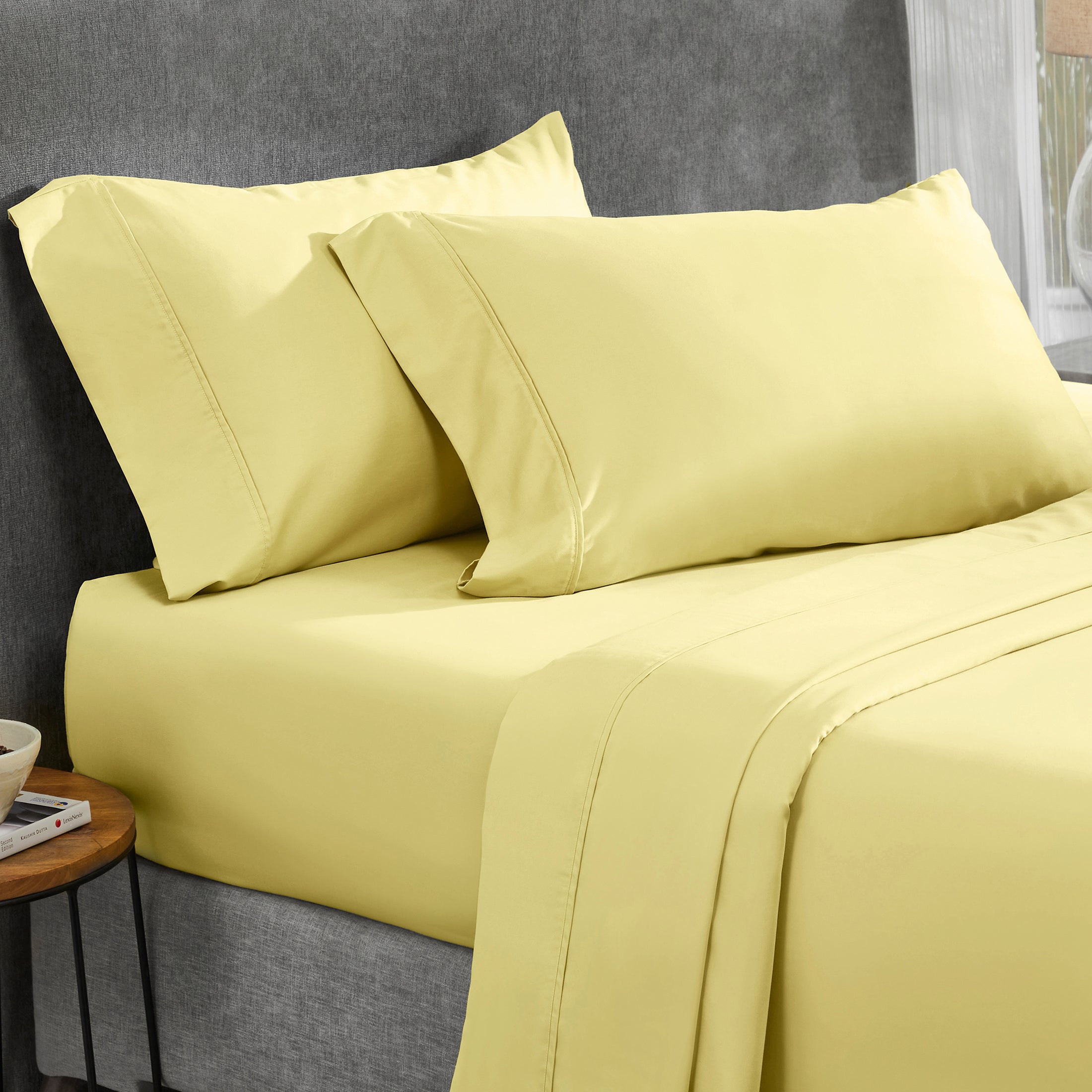 Yellow Bed Sheets & Sets with Pillowcases | 100% Cotton – California ...